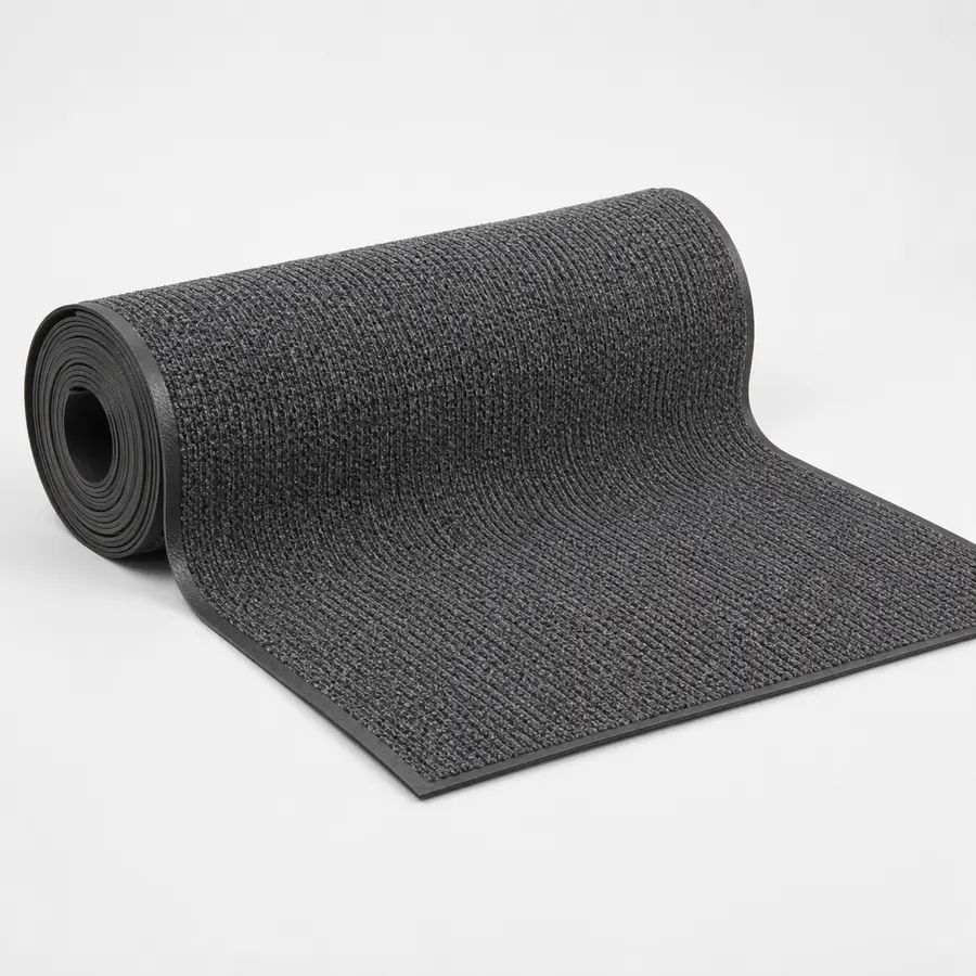 Tapis protecteur antidérapant gris
